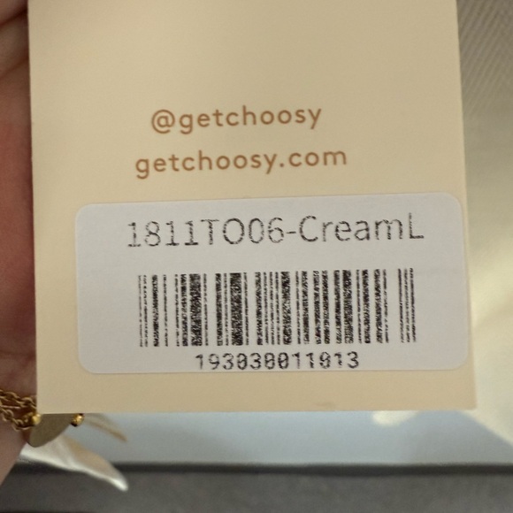 Cream Sweater by Choosy - Picture 3 of 3